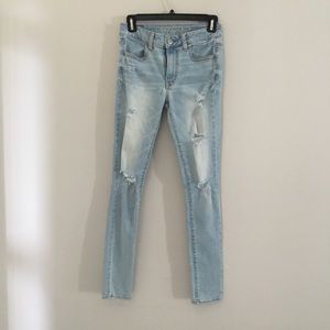 ⭐️American Eagle High Rise vintage Jeggings Size 2